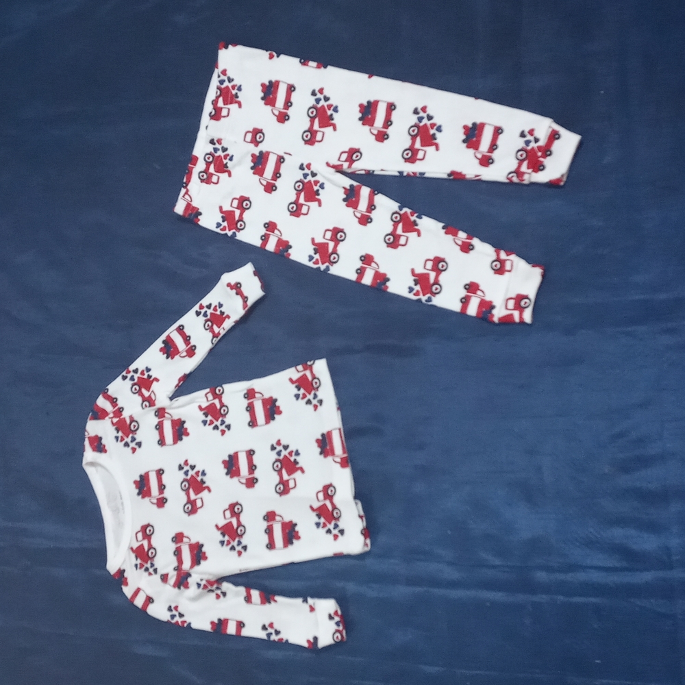 (TODDLER 12 MONTHS) CHICK PEA (2) PIECE PAJAMAS
